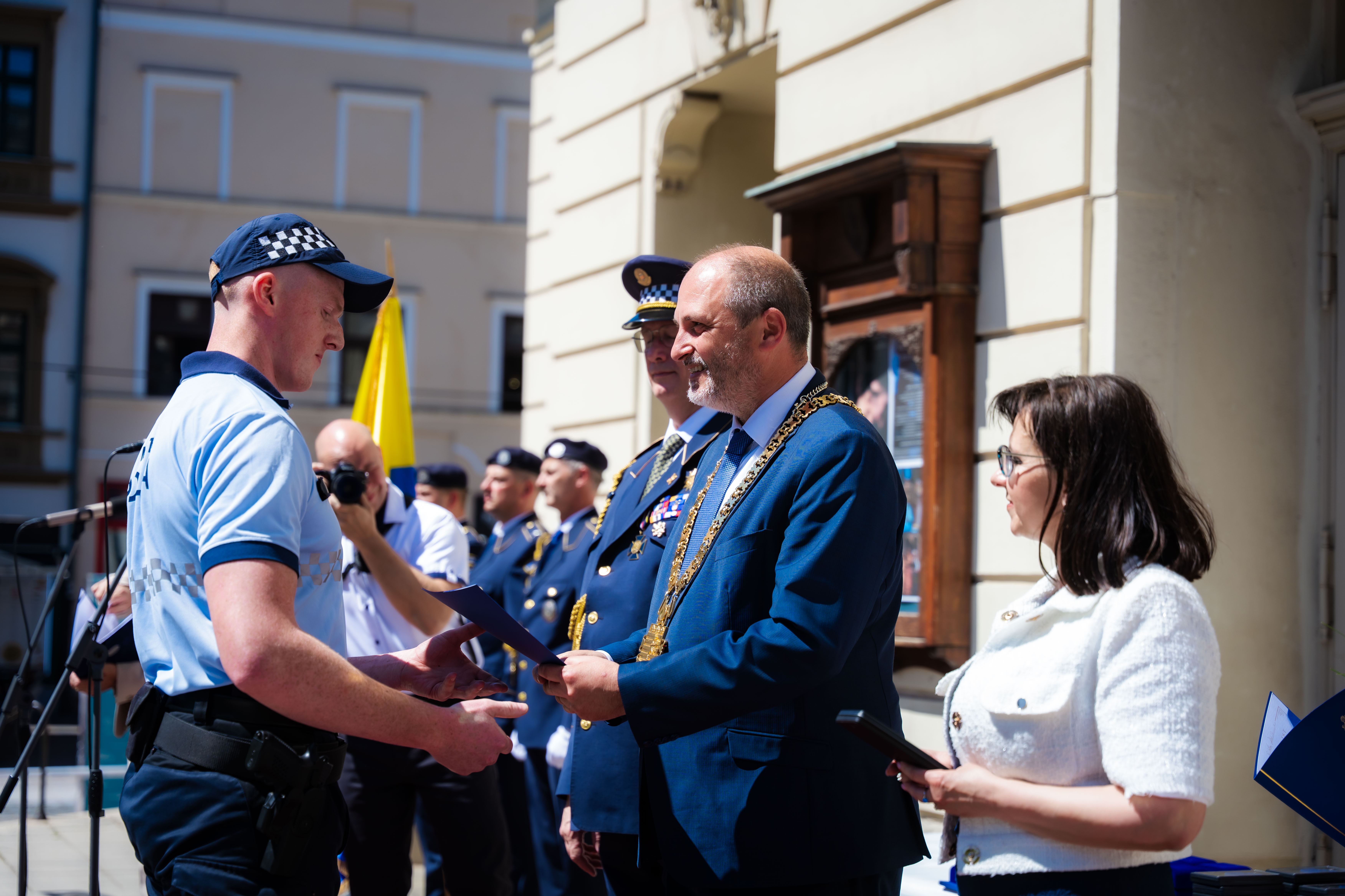 Slavnostne ocenovanie prislusnikov Mestskej policie mesta Kosice -1-43
